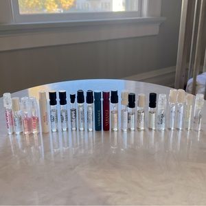 Lot of 22 Perfume Samples Travel Size